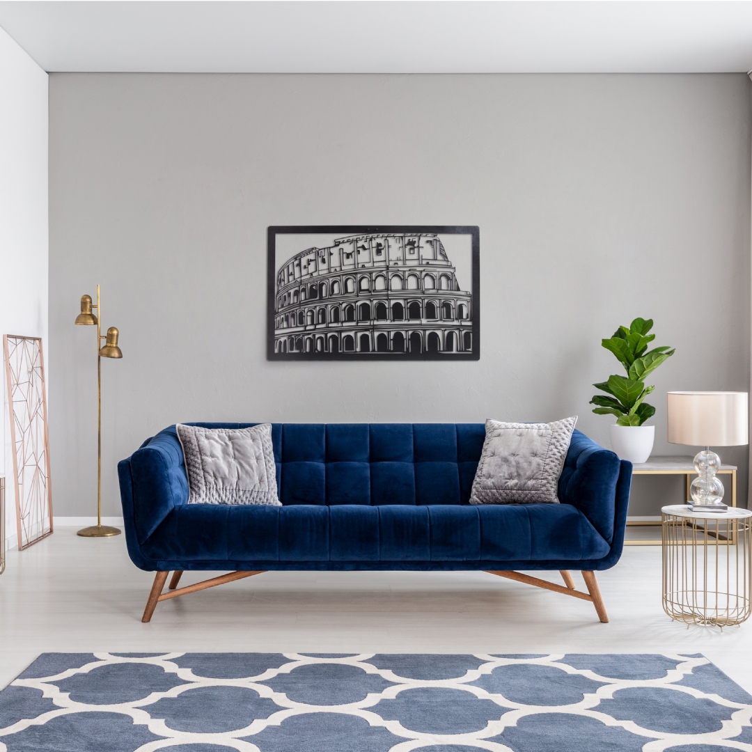 Colosseum Metal Duvar Tablosu